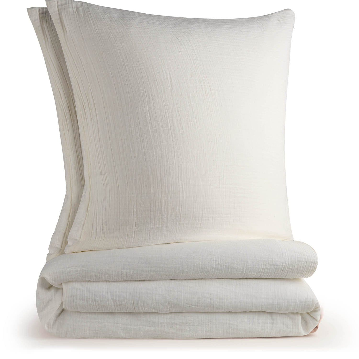 Blumtal Bettwäsche Musselin 100% Baumwolle 3-teilig Beige - Bild 2