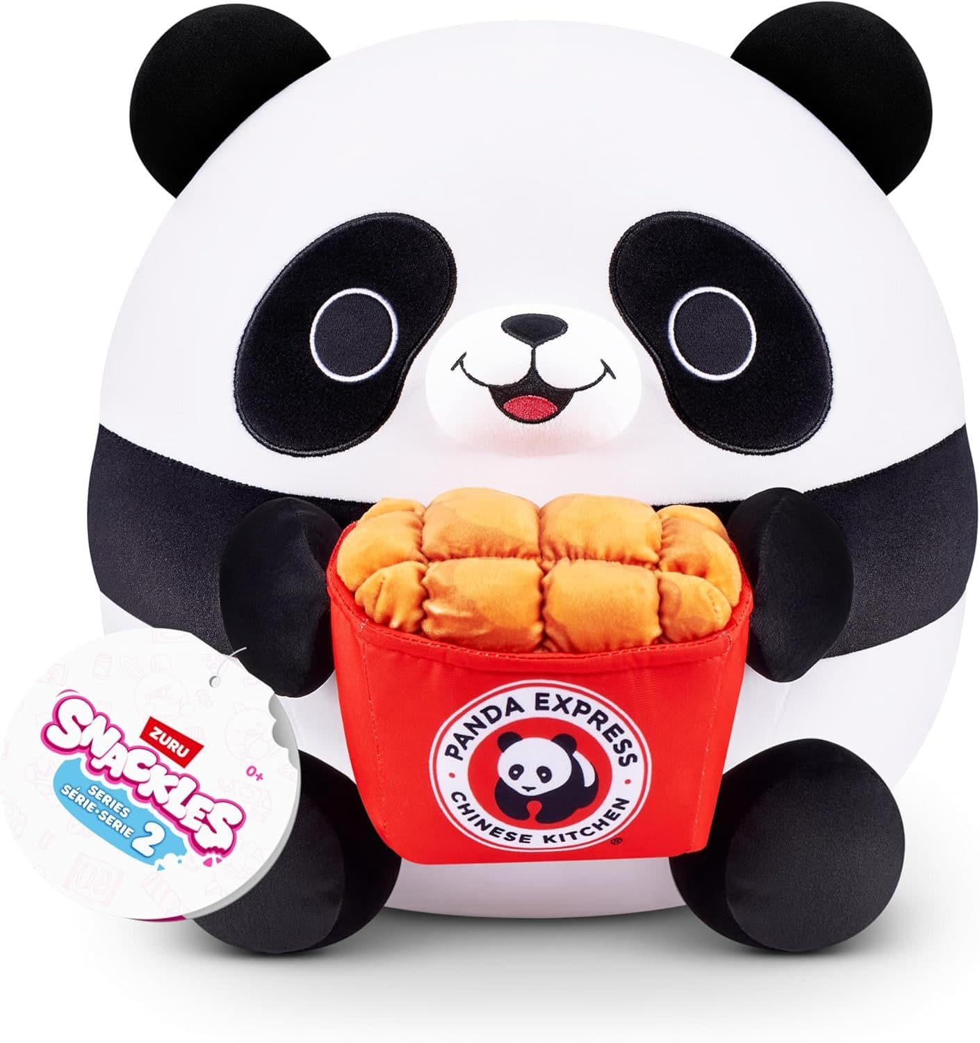 ZURU Plüschfigur Panda-Bär Andy Snackles Serie 2.5 Kuscheltier 20cm - Bild 2