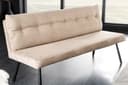 riess-ambiente Sitzbank BIG GEORGE 160cm Champagner Beige Samt Metall Bild 2