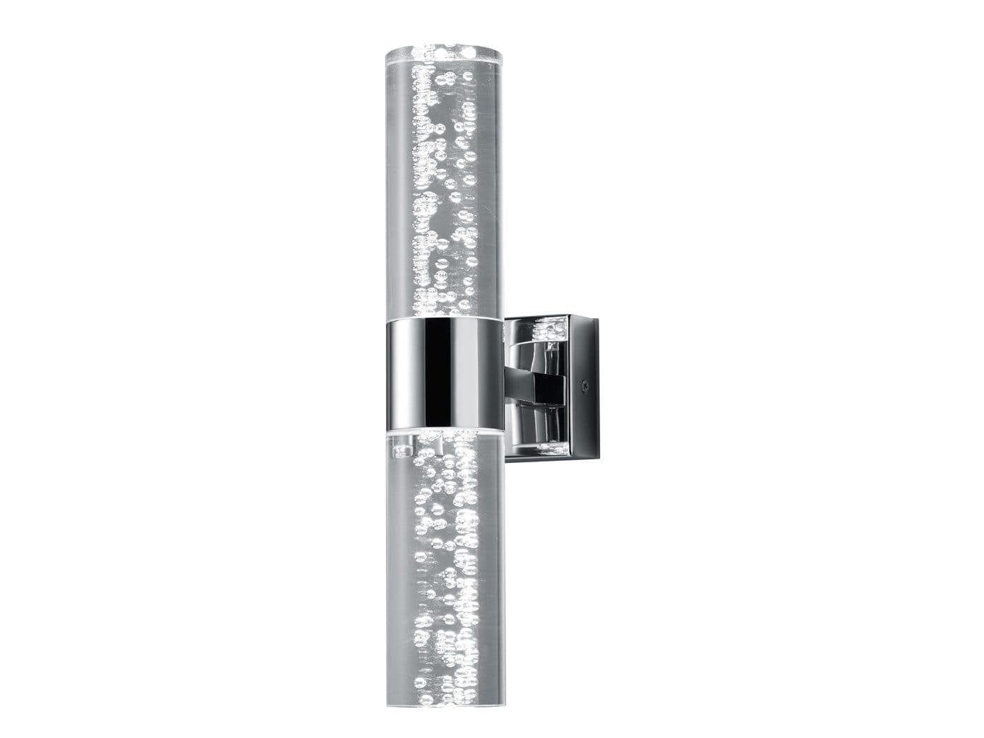 TRIO Leuchten LED Wandleuchte Up & Down Beleuchtung Warmweiß Metall Bubble Optik - Bild 2