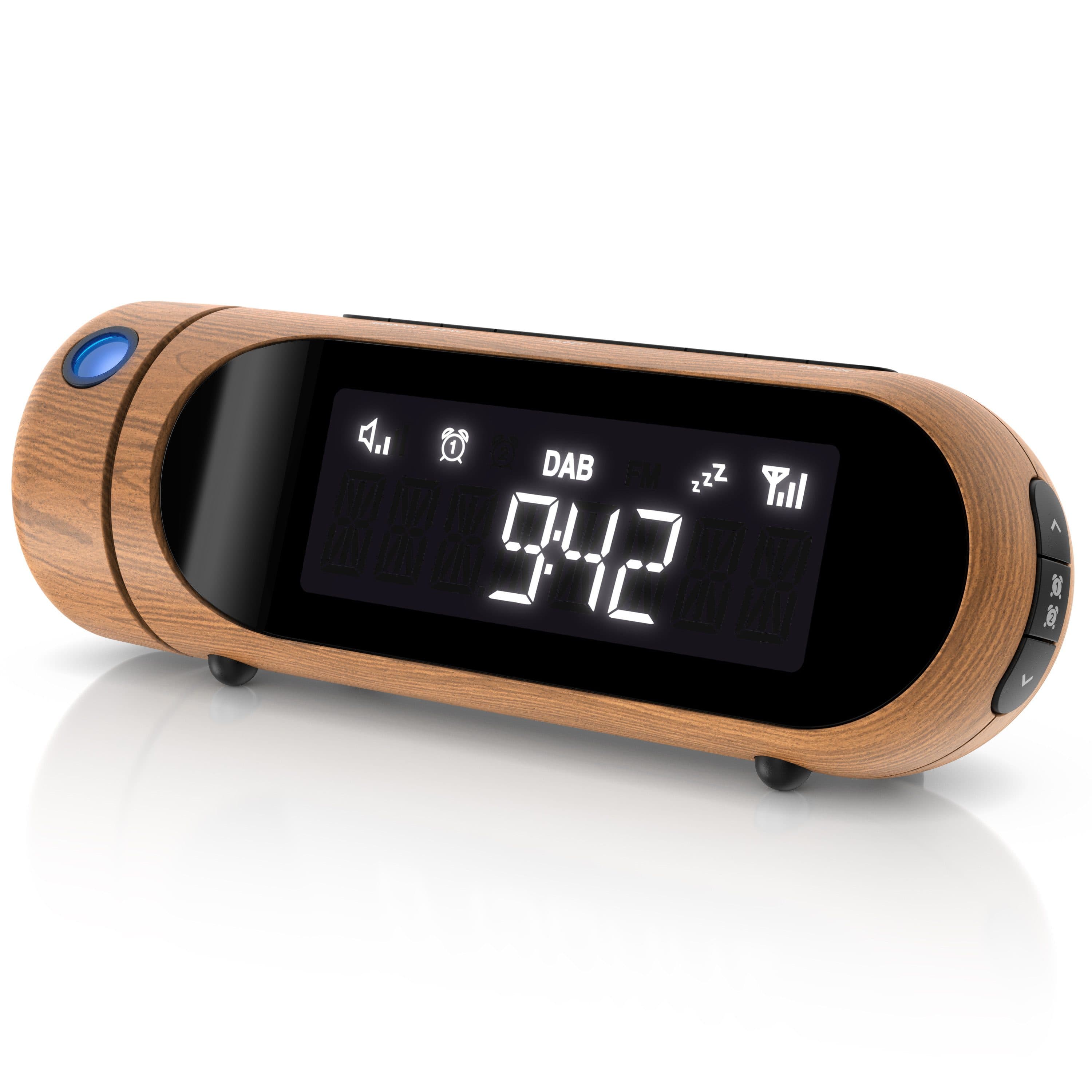 BEARWARE Radiowecker DAB+ mit Projektion und Dual Alarm - Bild 2