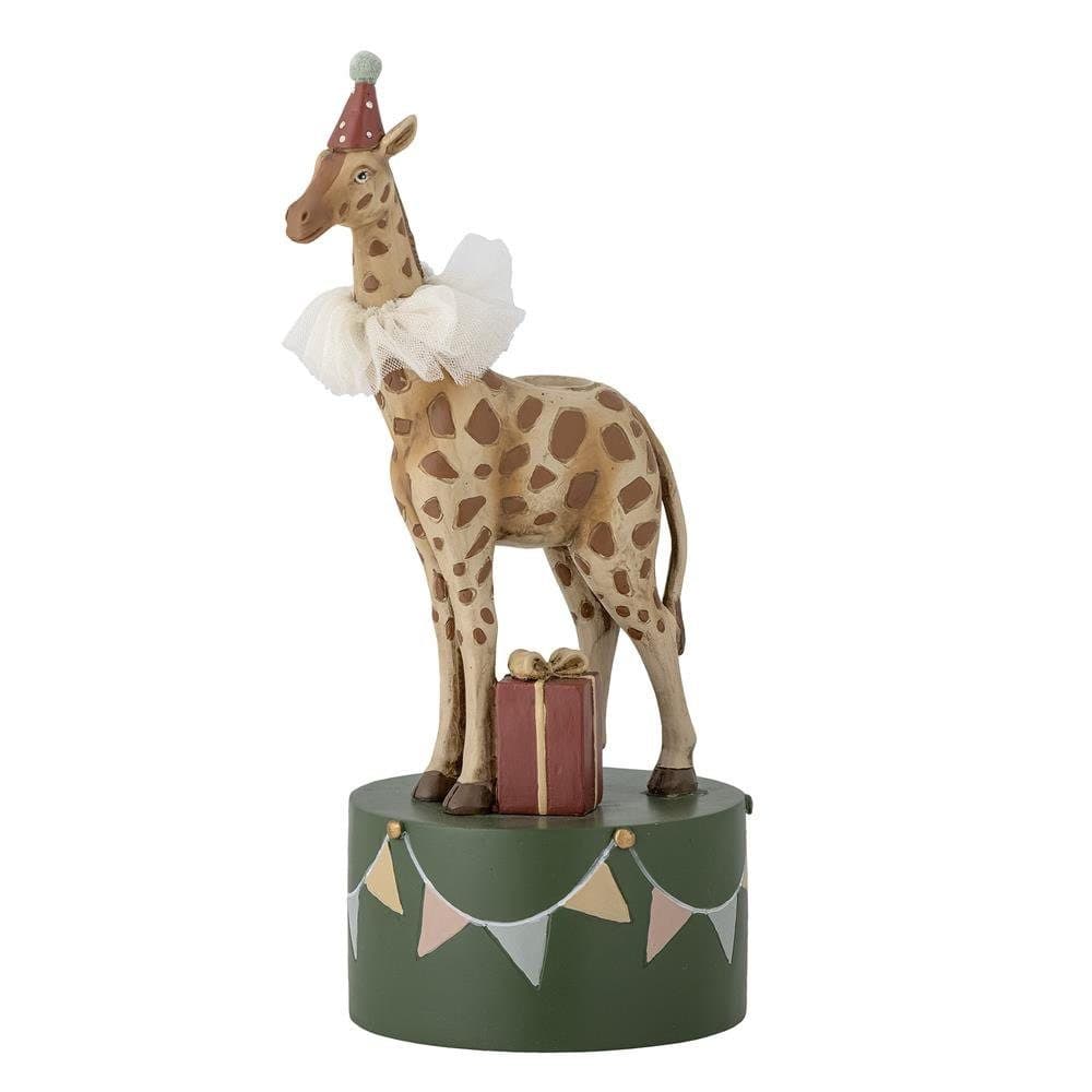 Bloomingville Kerzenständer Flor Zirkusgiraffe Braun Polyresin - Bild 2