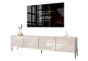 Lookway TV-Schrank COLGANTE 200 Kaschmir Hochglanz mit Metallfüßen Bild 2