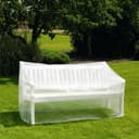 Jürgen Westerholt GmbH Schutzhülle für Gartenbänke Transparent Wetterfest Bild 2