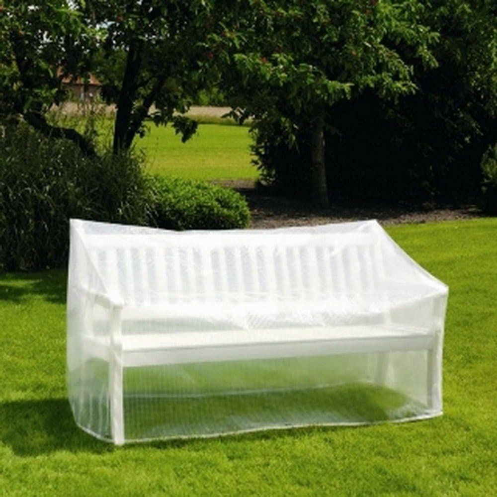 Jürgen Westerholt GmbH Schutzhülle für Gartenbänke Transparent Wetterfest - Bild 2