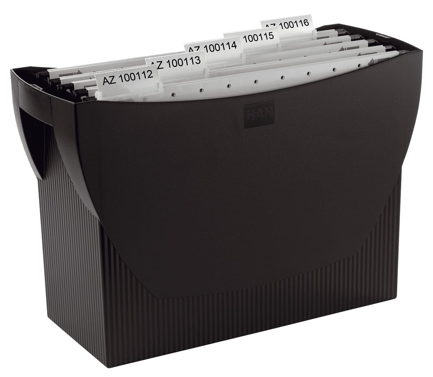 HAN Einhängekorb SWING Hängemappenbox für 20 Mappen Schwarz