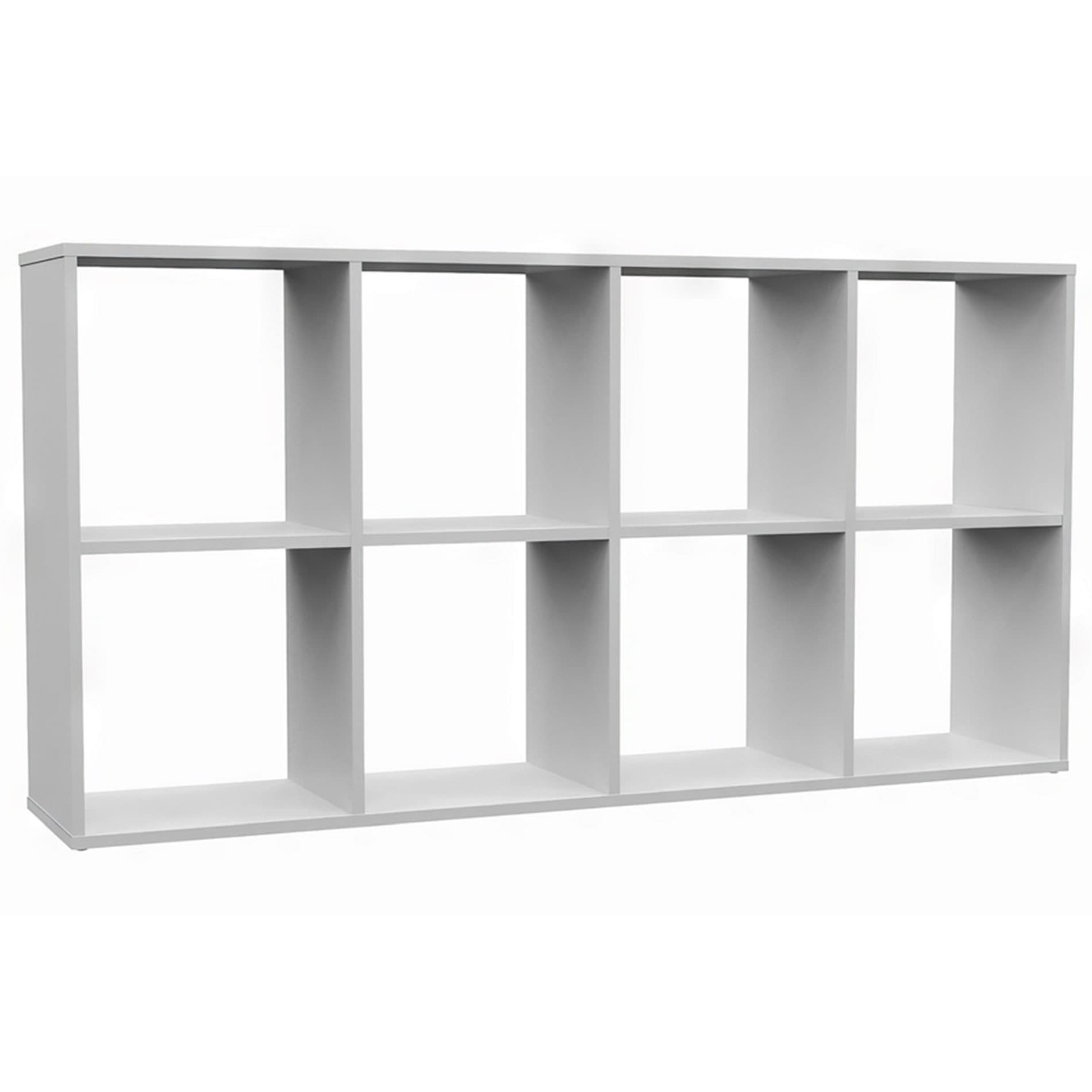 Selsey Standregal MALAX Weiß - Flexibles Regal mit 4, 6 oder 8 Fächern - Bild 2