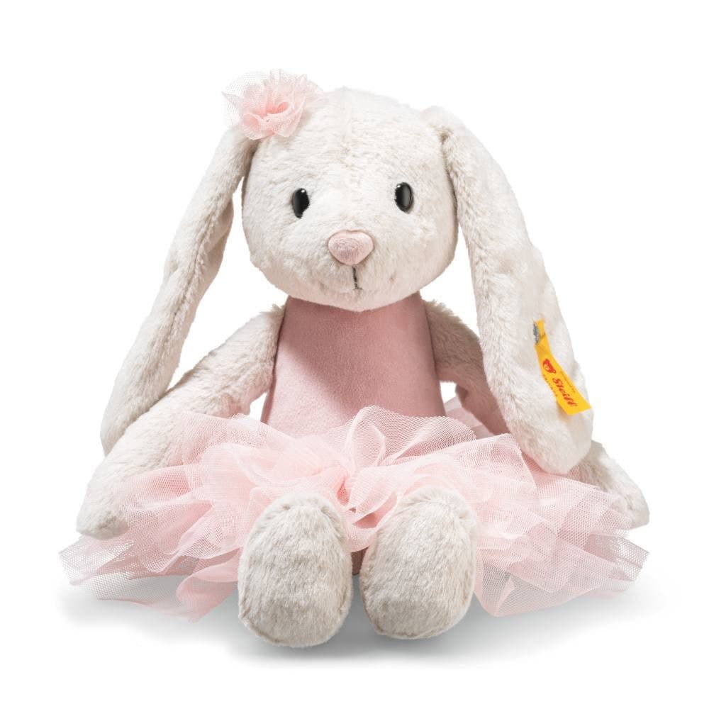 Steiff Balletthase Hoppie 30 cm Rosa Grau Plüsch - Bild 2