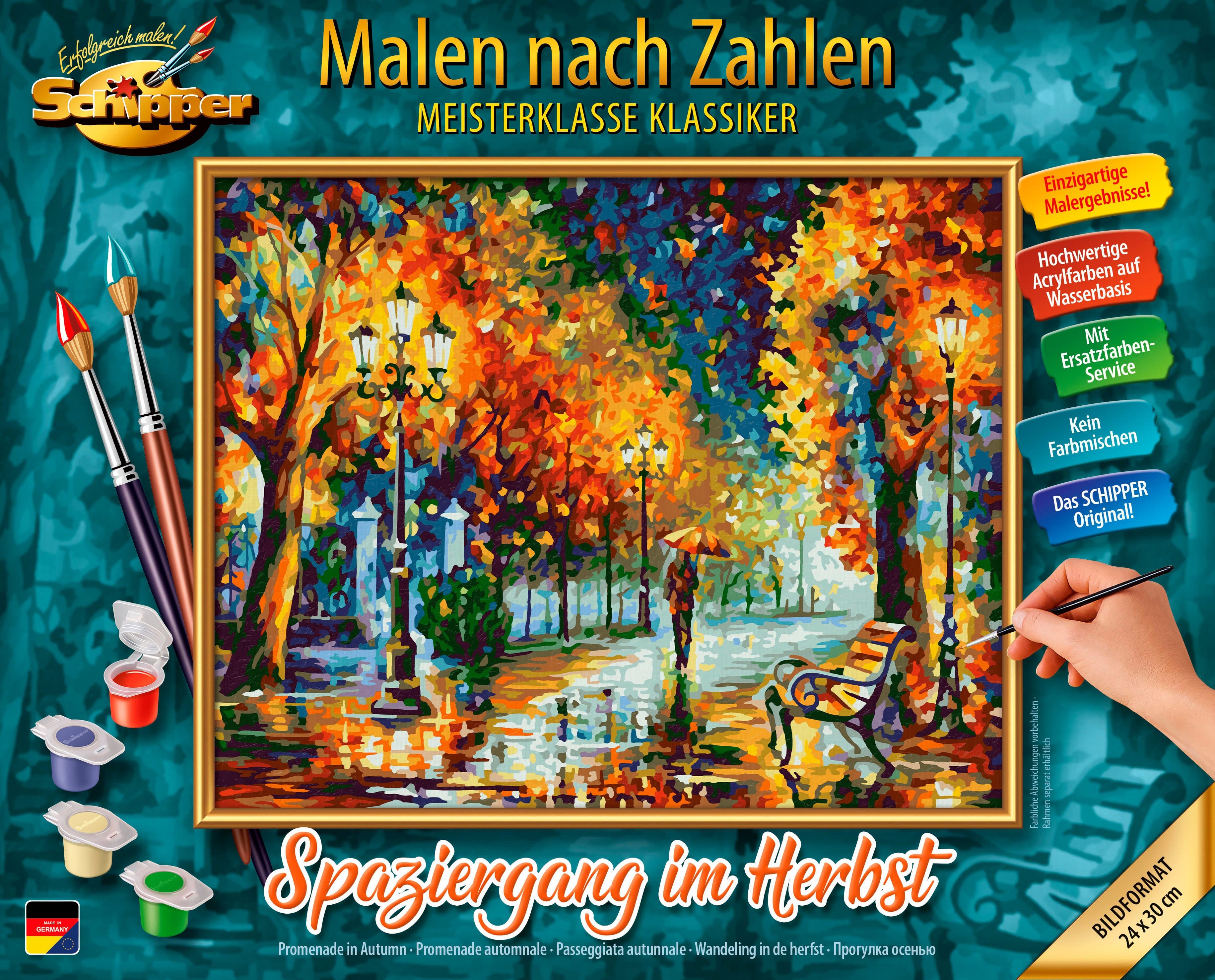 SCHIPPER Malen nach Zahlen Meisterklasse Herbst Landschaft - Bild 2