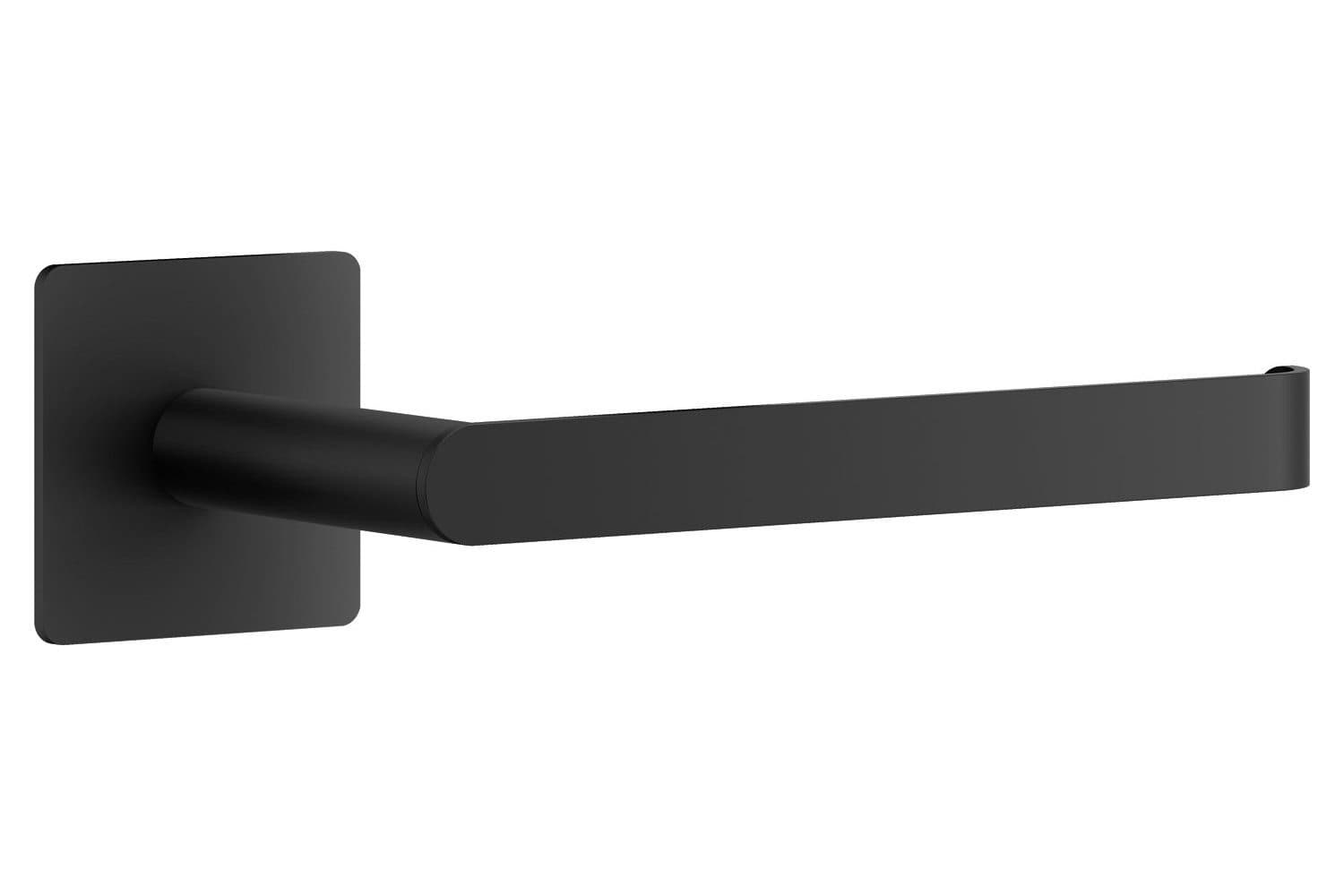 Smedbo Toilettenpapierhalter BB4411 CUBE Edelstahl Schwarz Selbstklebend