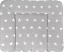 roba® Wickelauflage Little Stars Grau mit erhöhtem Rand Bild 2