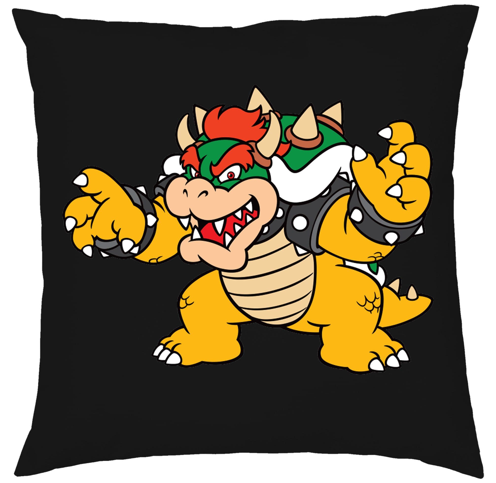 Blondie & Brownie Dekokissen Gaming Retro Schwarz Mario Yoshi - Bild 2