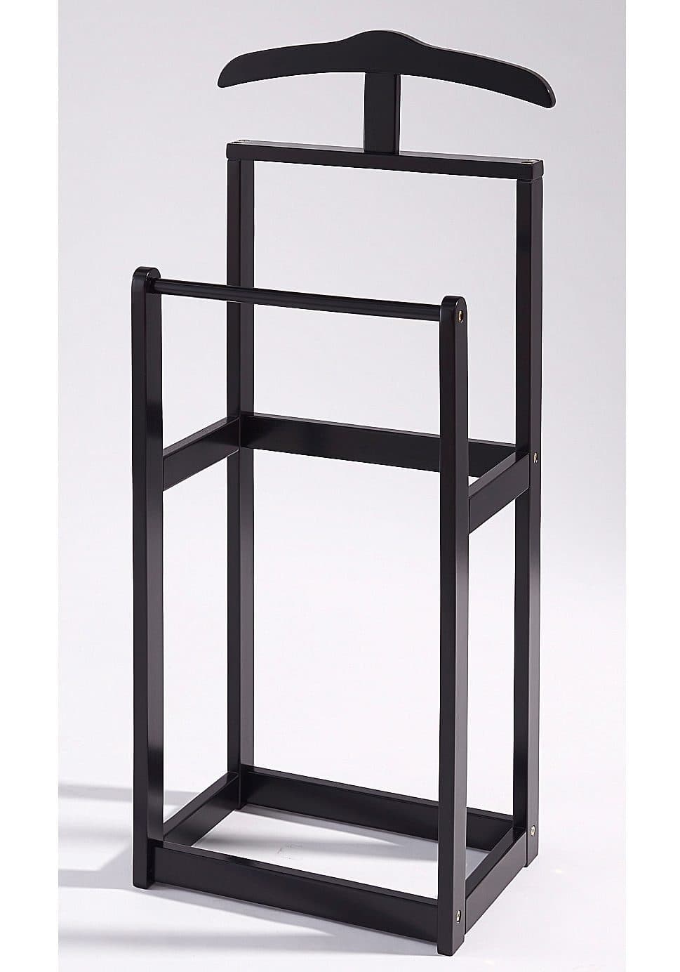 Herrendiener OTTO HOME Trend Schwarz Massivholz - Bild 2