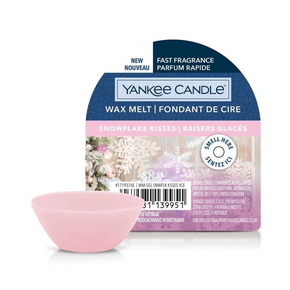 Yankee Candle Duftkerze Schneeflocke Süsslich-fruchtig