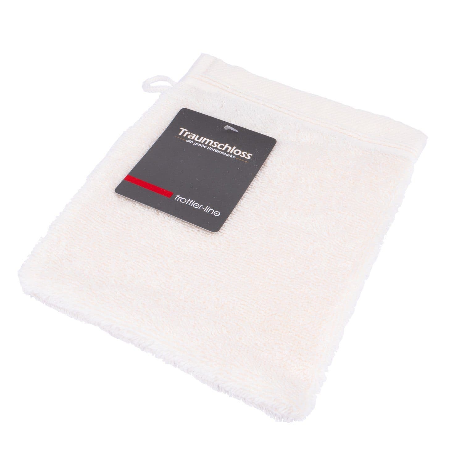 Traumschloss Waschlappen Frottier-Line Creme 100% Baumwolle - Bild 2