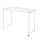 COSTWAY Schreibtisch Computertisch 91 kg belastbar Weiß Bild 2