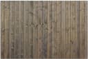 Wallario Sichtschutzzaunmatte Holzpaneel Grau-Braun Bild 2
