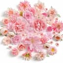 Kunstblumenstrauß 48 rosafarbene Mini-Kunstblumen für DIY-Deko Bild 2
