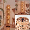 hofstein Stehlampe Skandinavisch Rattan Boho-Style Bild 2