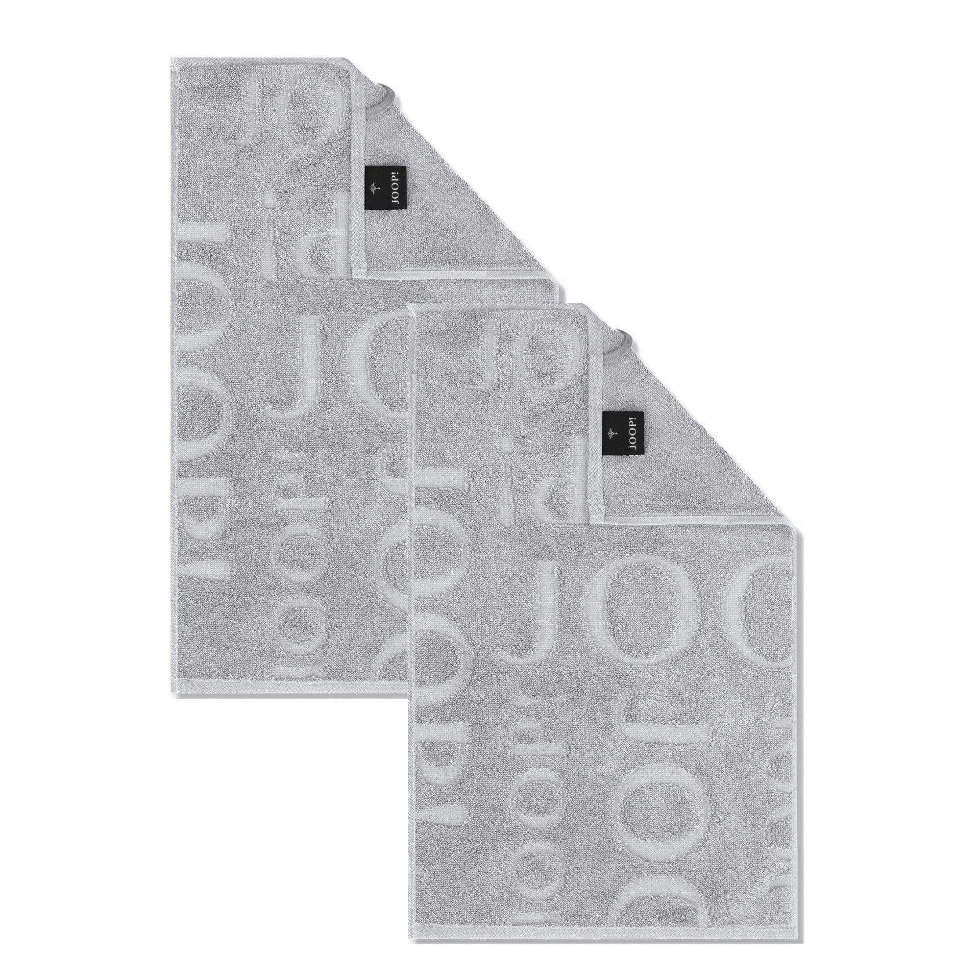 JOOP! Handtuch-Set 2-tlg. Grau 30x50 cm Baumwolle - Bild 2