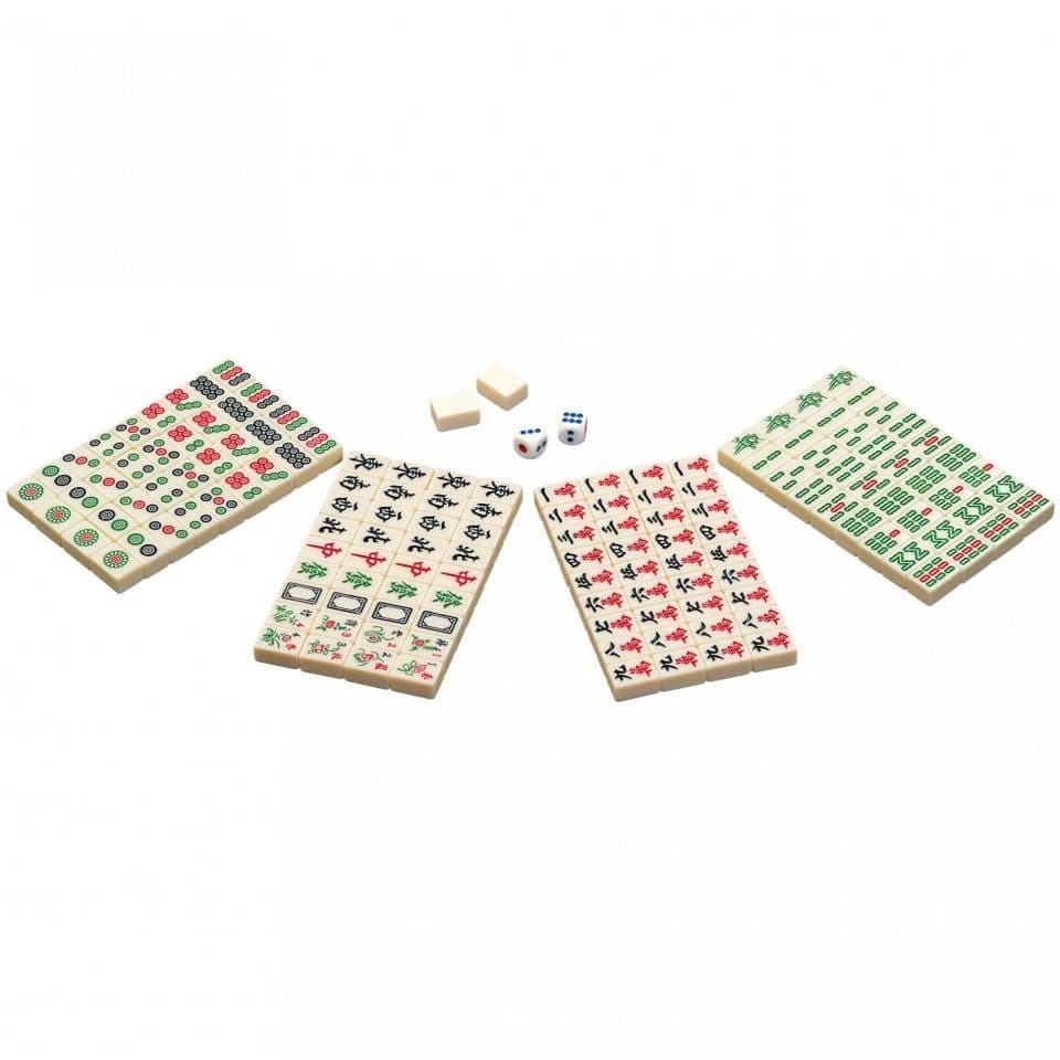 Philos Mah Jongg Spiel 144 Steine Klein Ohne Arabische Zahlen