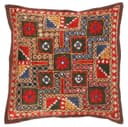 Guru-Shop Kissenbezug Orient 40x40 cm Bestickt Braun Bild 2