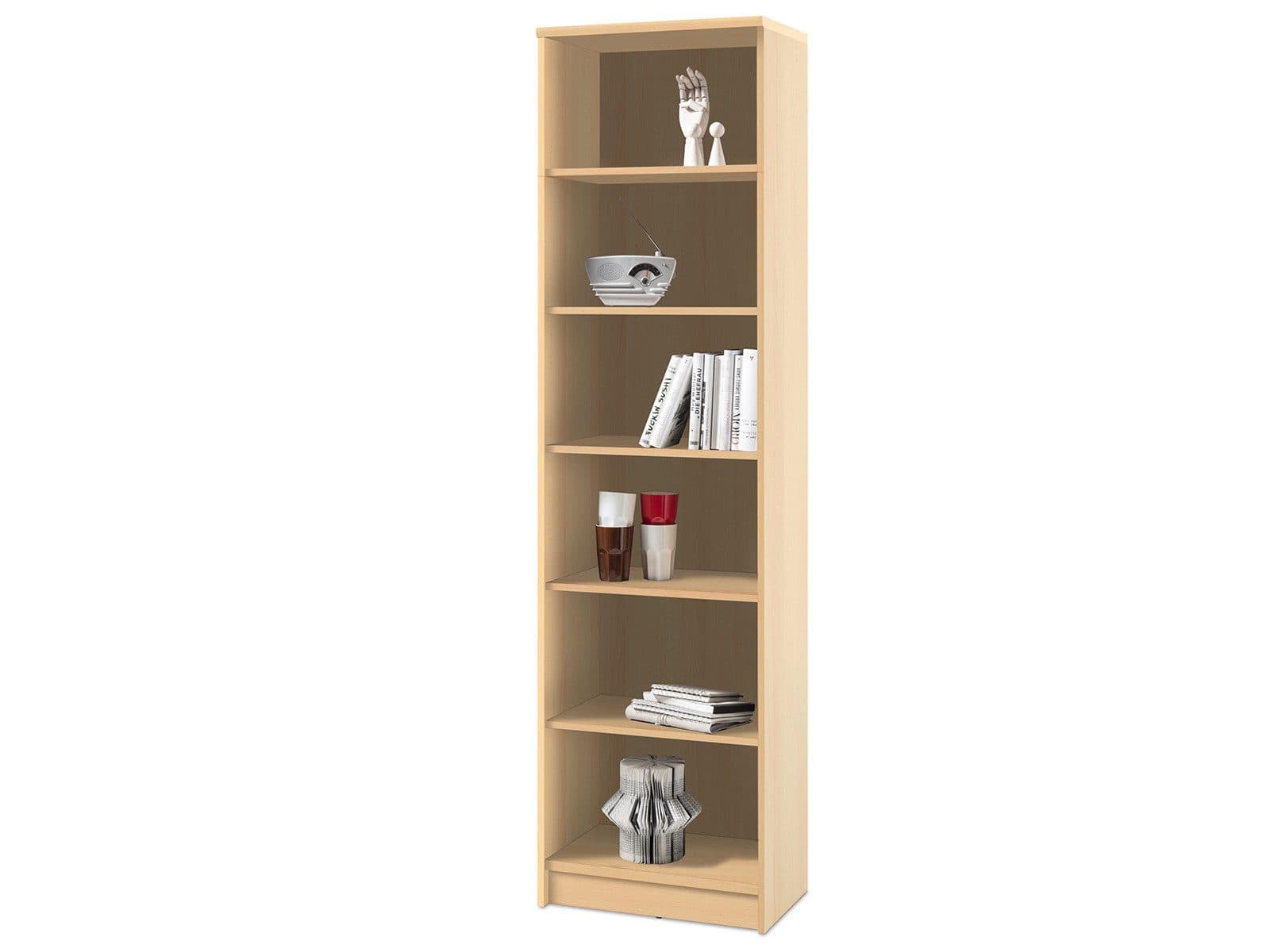 Regal Bücherregal OPTIMUS Buchedekor Braun - Bild 2