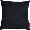 DONE. Dekokissen Stone Stripes Schwarz Gestreift mit Strass Bild 2