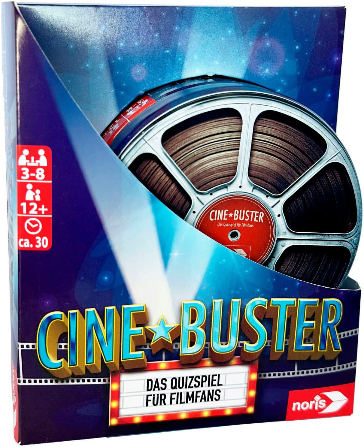 Noris Spiel Cine Buster Quizspiel Bunt Film & TV Wettbewerb