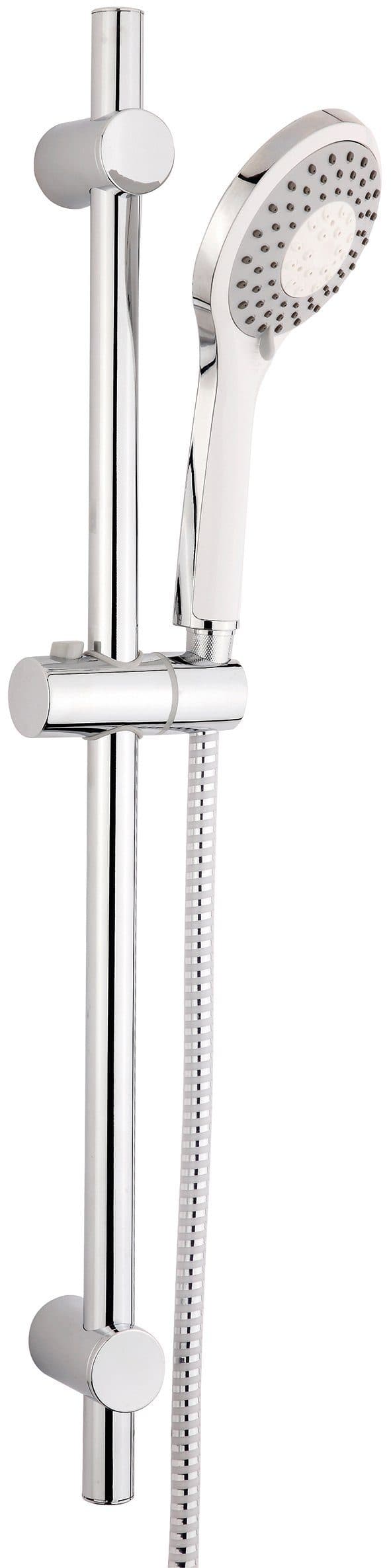 SCHÜTTE Brausegarnitur Liana chrom 5 Strahlarten Regendusche