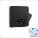 LIVINA HOME Handtuchhaken selbstklebend Edelstahl Schwarz/Silber Bild 2