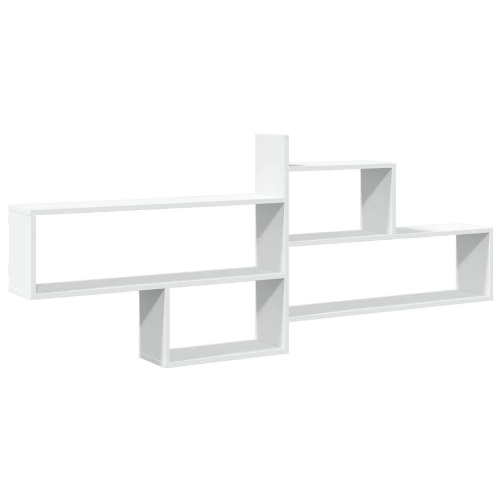 vidaXL Wandregal Weiß 167,5x18x68 cm Holzwerkstoff - Bild 2