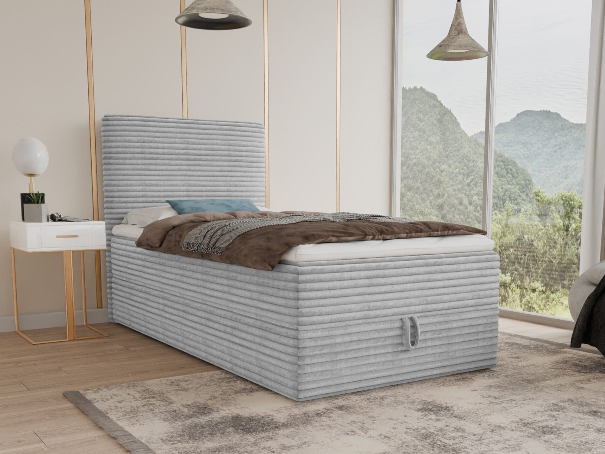 Sofnet Boxbett Mollo Mini mit Bettkasten und Bonnell-Matratze - Bild 2