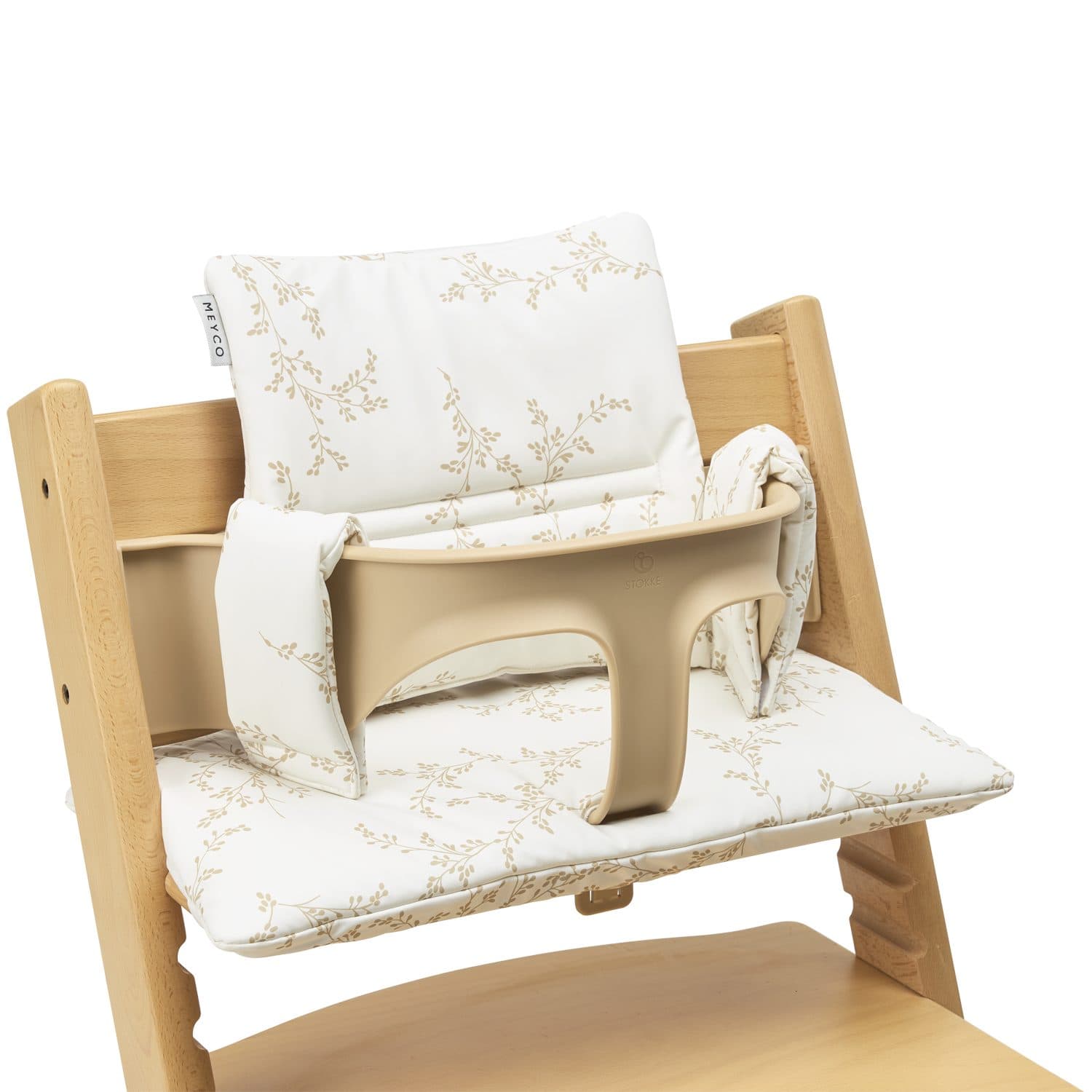 Meyco Baby Sitzverkleinerer Branches Sand - Wasserdicht & Phthalatfrei