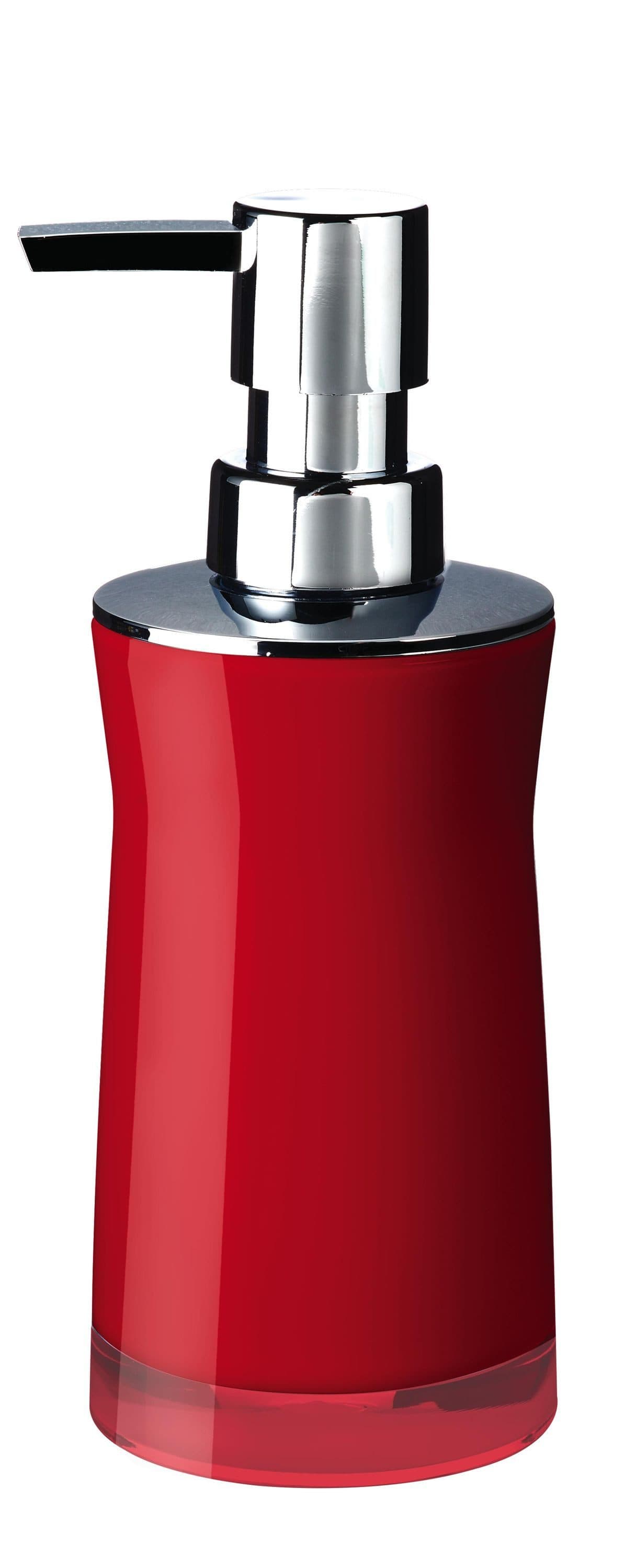 Ridder Seifenspender Disco rot - 210ml Kunststoff Spender - Bild 2