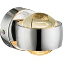 GLOBO LIGHTING LED Wandleuchte Chrom Warmweiß UP & DOWN Bild 2