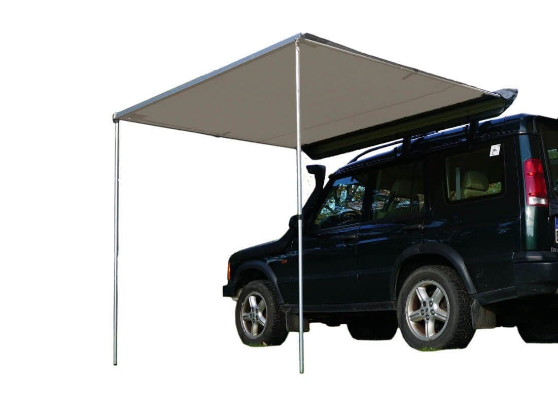 Prime Tech Fahrzeug-Markise Grau 200x200x210 cm
