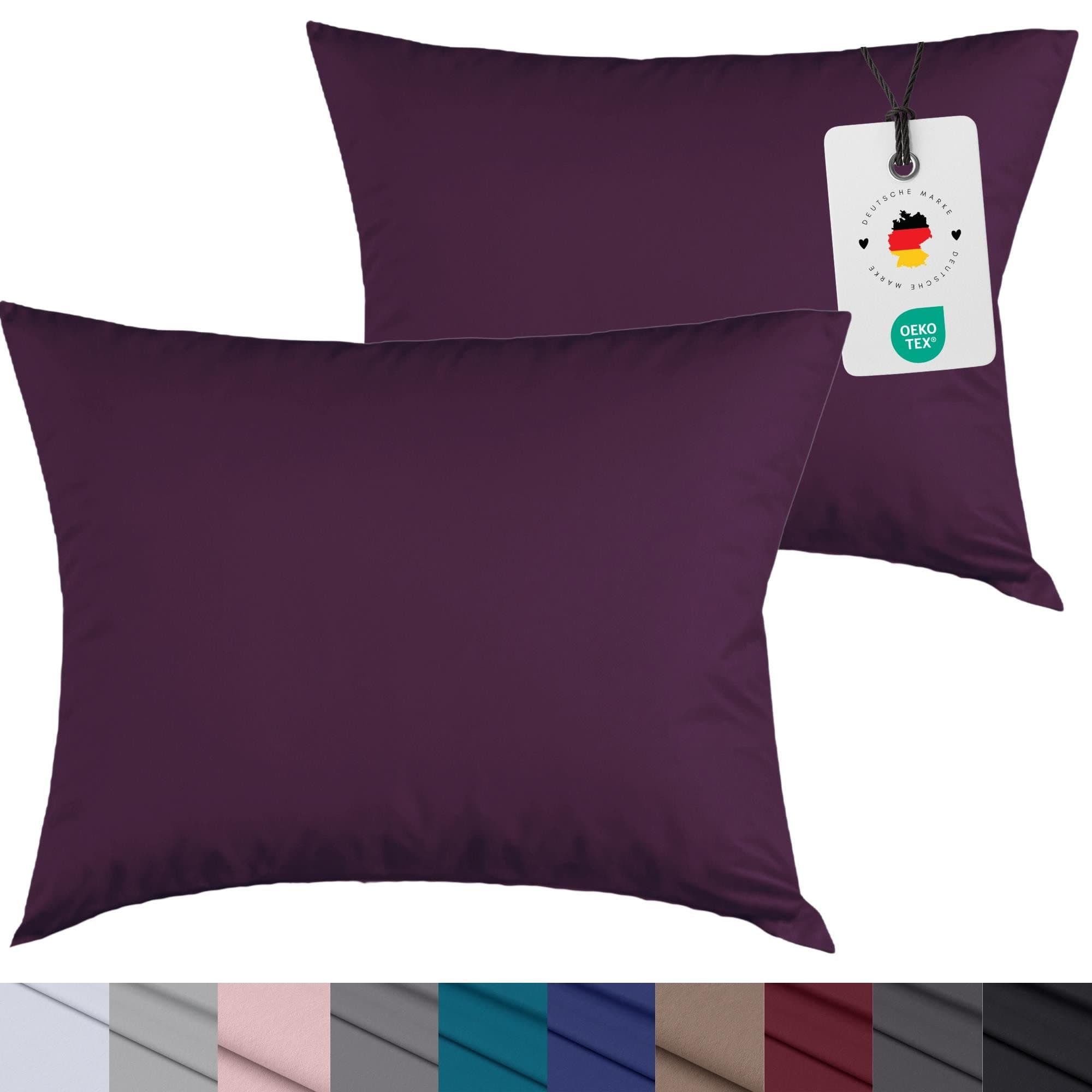 Carpe Sonno Kissenbezug 2er Set Lila Mikrofaser - Bild 2