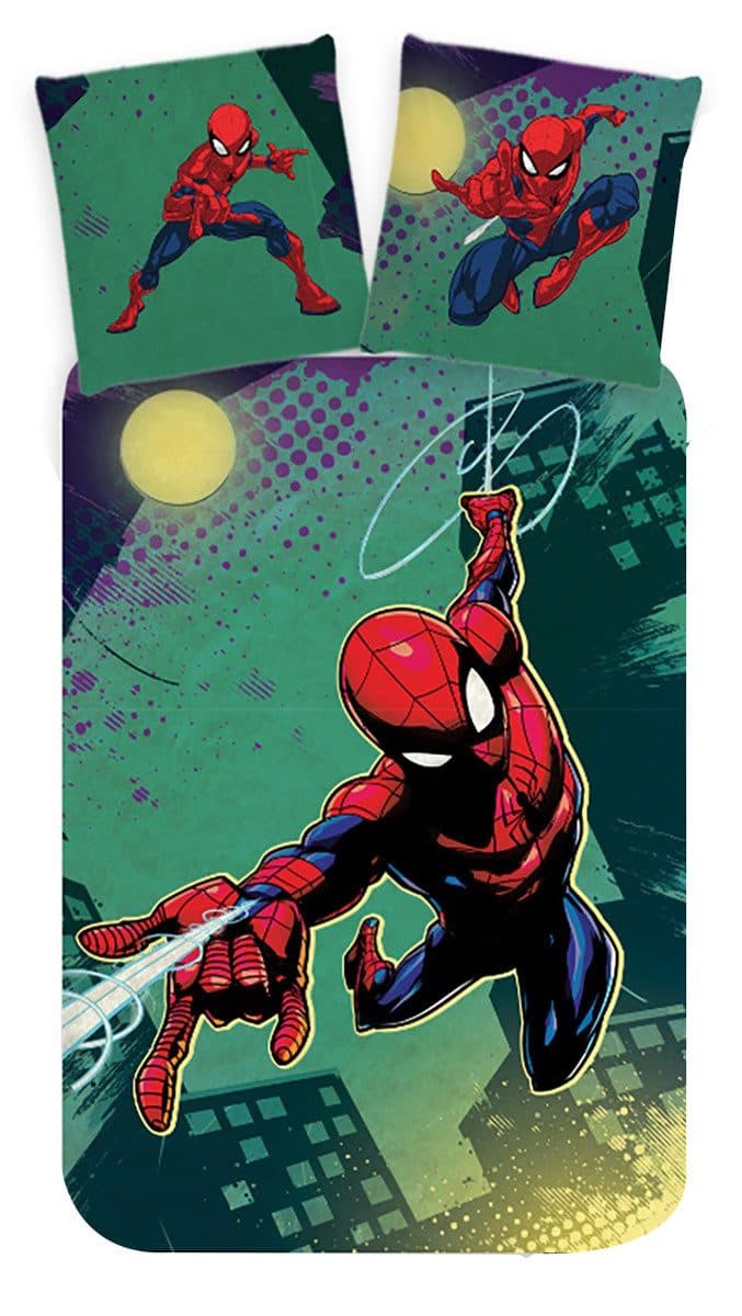 Spiderman Kinderbettwäsche Marvel 100x135 cm Baumwolle - Bild 2