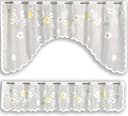 EXPERIENCE Scheibengardine Bistrogardinen Set 70 x 150 cm Bunt Bild 2