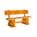 Mega-Holz Gartenbank Rustikal Kiefer 200 cm Bild 2
