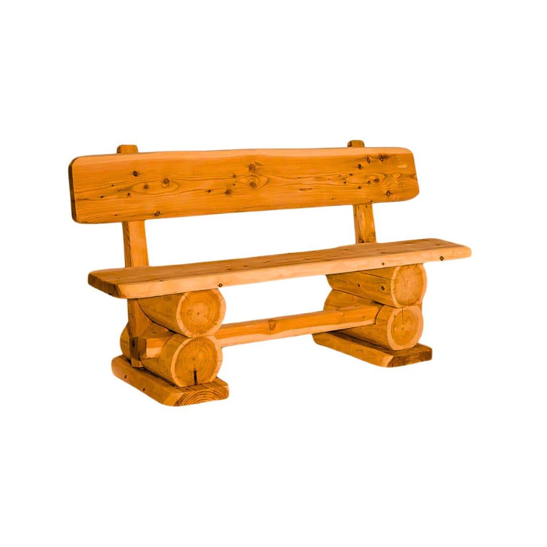 Mega-Holz Gartenbank Rustikal Kiefer 200 cm - Bild 2