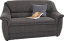 DOMO COLLECTION Lale 2-Sitzer Sofa Braun Struktur Bild 2