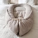 LittleANTunique Bettnestchen Cord beige weich gepolstert Bild 2