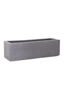 VIVANNO Balkonkasten Beton Grau Matt Modern Bild 2