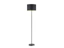 TRIO Leuchten LED Stehlampe Dimmfunktion Warmweiß Stoff Lampenschirm Schwarz Gold Bild 2