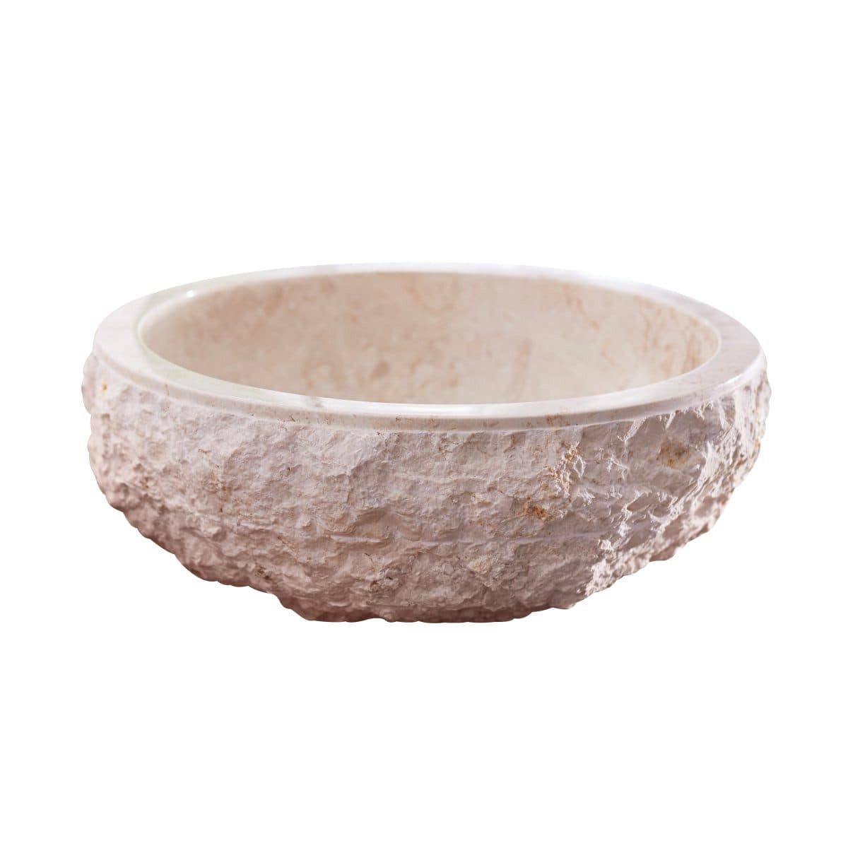 Tikamoon Aufsatzwaschbecken Marmor Scrula Cream - Bild 2