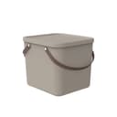 ROTHO Aufbewahrungsbox Albula 40l Braun mit Deckel Bild 2