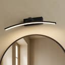 EMKE LED Spiegelleuchte 40cm Schwarz 180° drehbar Bild 2
