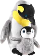 Heunec Kuscheltier Pinguin mit Baby Schwarz/Weiß Bild 2